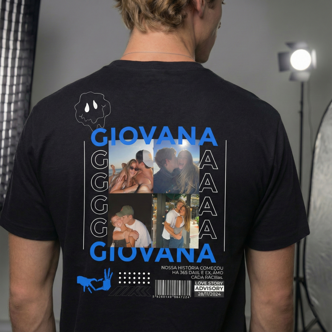 Par e Impar, camiseta personalizada casal