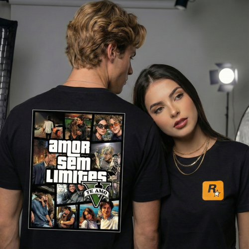 Par e Impar, camiseta personalizada casal