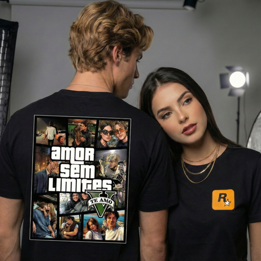 Par e Impar, camiseta personalizada casal