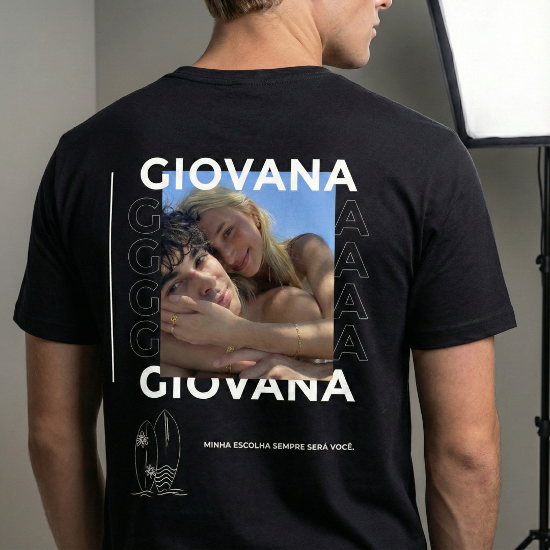 Par e Impar, camisa personalizada casal