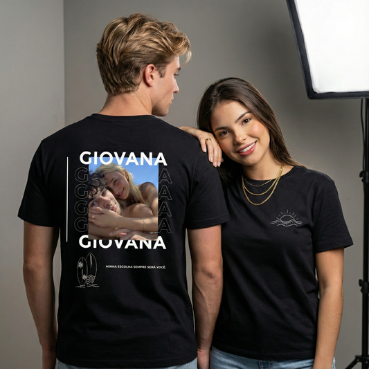 Par e Impar, camisa personalizada casal