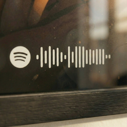 Quadro Spotify 'Nosso Hit' FullScreen A4 para Casal